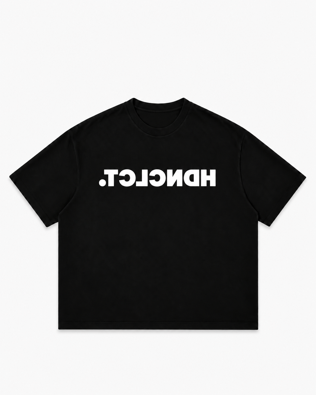 DECODED TEE - ZWART