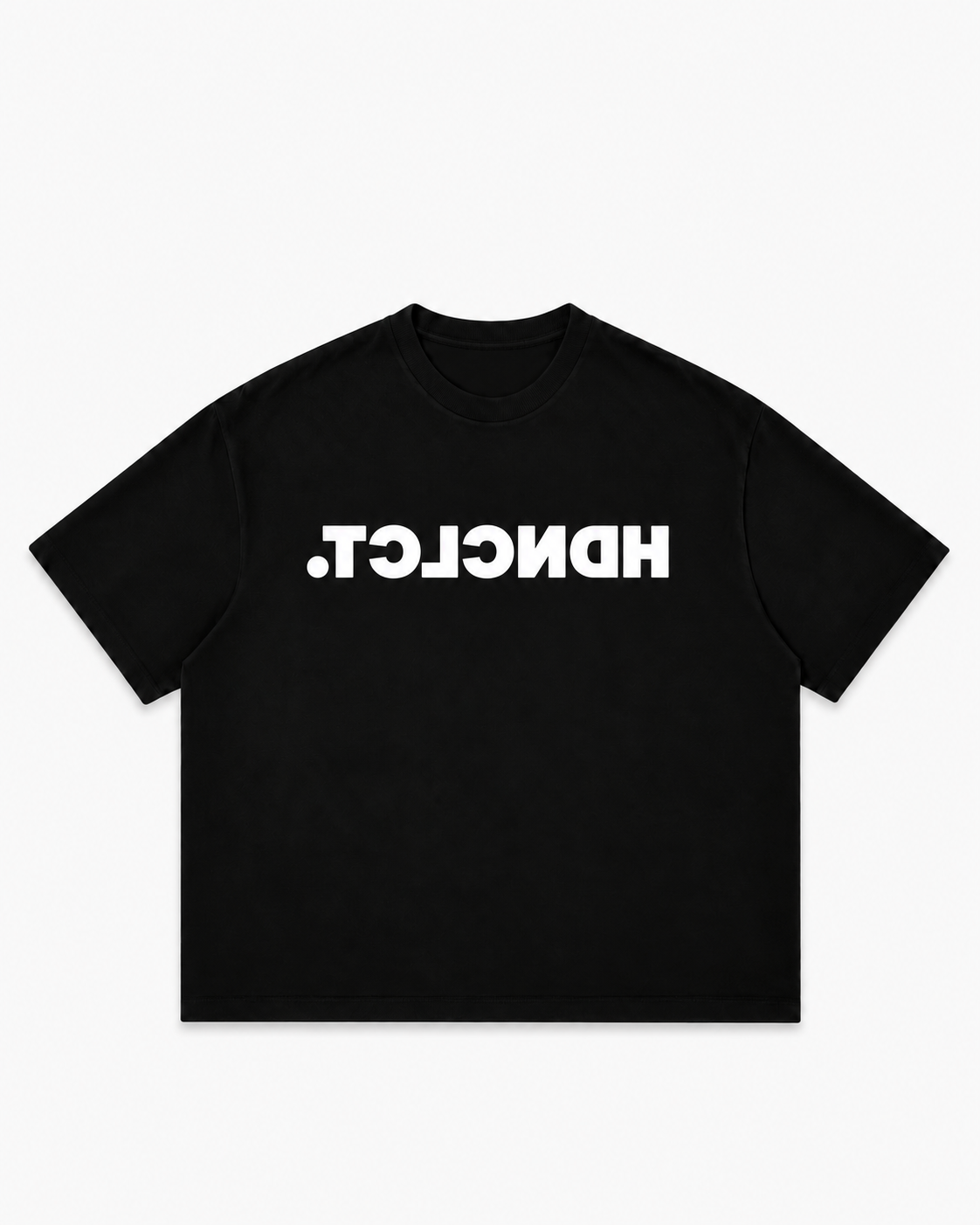 DECODED TEE - ZWART